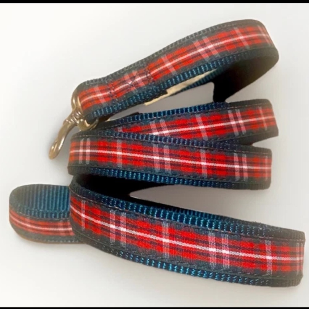 🐶PREPPY PLAID DOG LEAD🐶